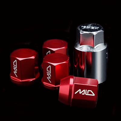 RAYS MID DURA-NUTS ショートタイプ 軽量 ロックナット付属 16個セット 