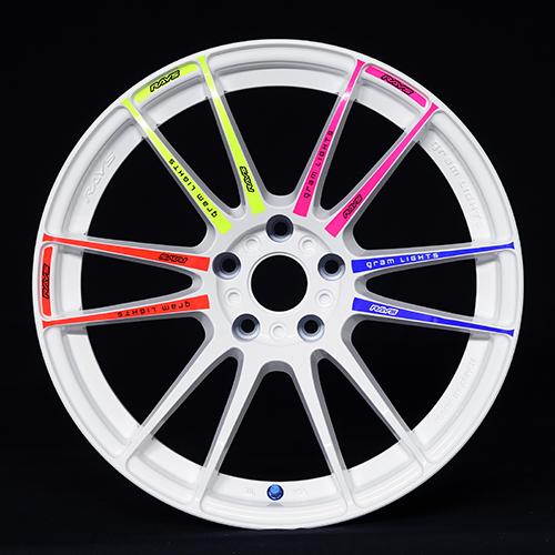 RAYS RAYS gramLIGHTS BRAND STICKER 57Xtreme スポークステッカー