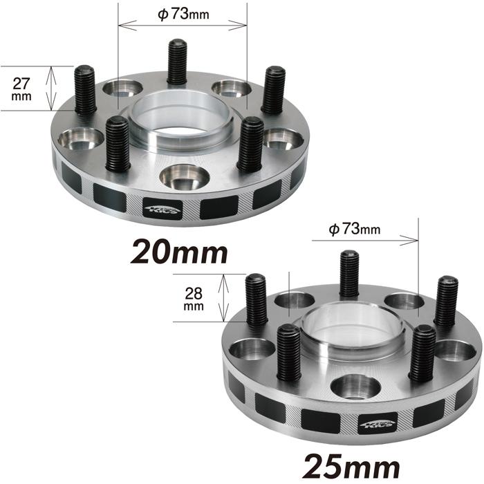 KYO-EI KYO-EI WIDE TREAD SPACER Hub Unit System 2枚 25mm 5H/4H