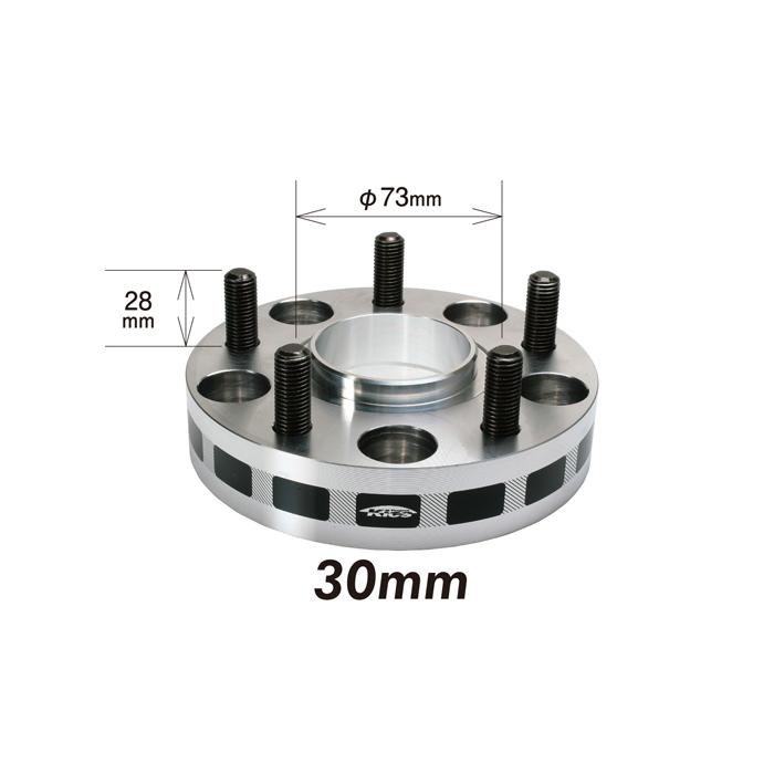 KYO-EI KYO-EI WIDE TREAD SPACER Hub Unit System 2枚 30mm 5H/4H 
