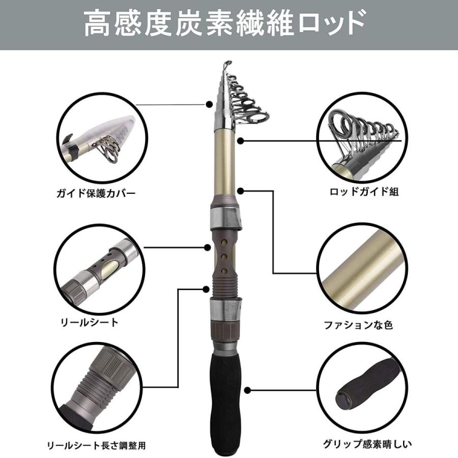 超人気 Shaddock エギング 完全釣りセット 釣竿セット エギ釣り 投げ釣り 初心者 即釣りロッド リールセット 収納バッグ付 釣具付 コンパ 最安値 Www Aqtsolutions Com