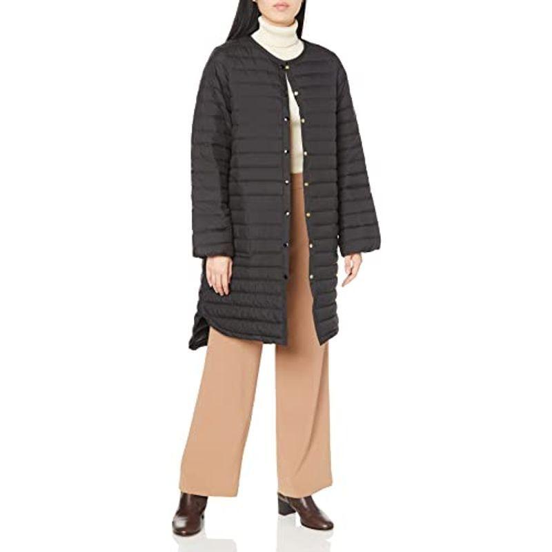 正本販売中のトラディショナルウェザーウェア キルトジャケット レディースファッション Arkley Mkuのトラディショナルウェザーウェア Long Down Pa レディース Pa Oj02 Black 36 Mku セール超安い