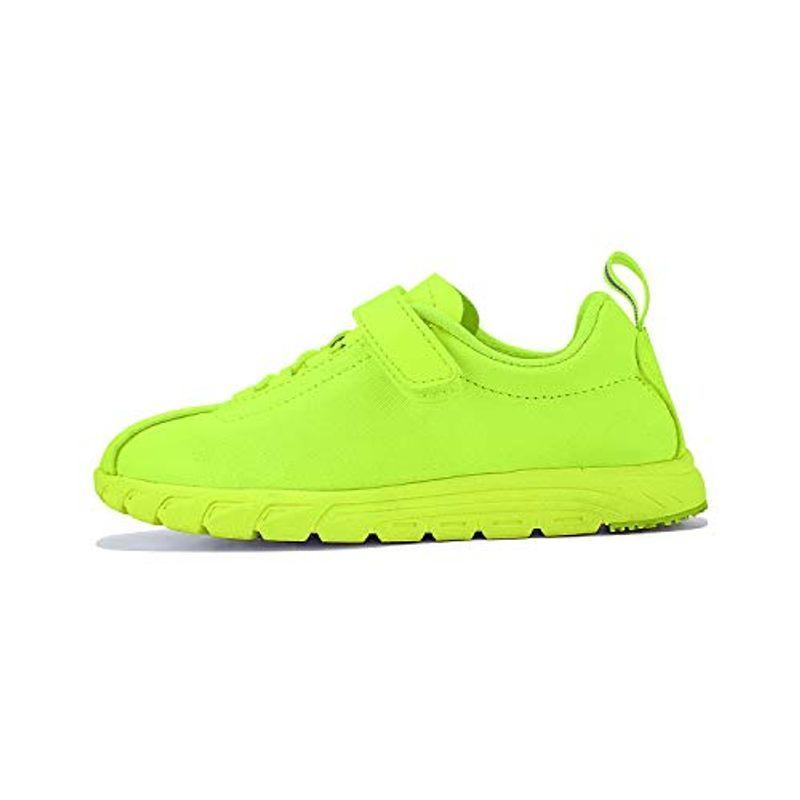 Wundou ウンドウ 軽量 スニーカー メンズ レディース シューズ 運動靴 大きいサイズ 23 30 K100 蛍光グリーン 2 Mku 通販 Yahoo ショッピング