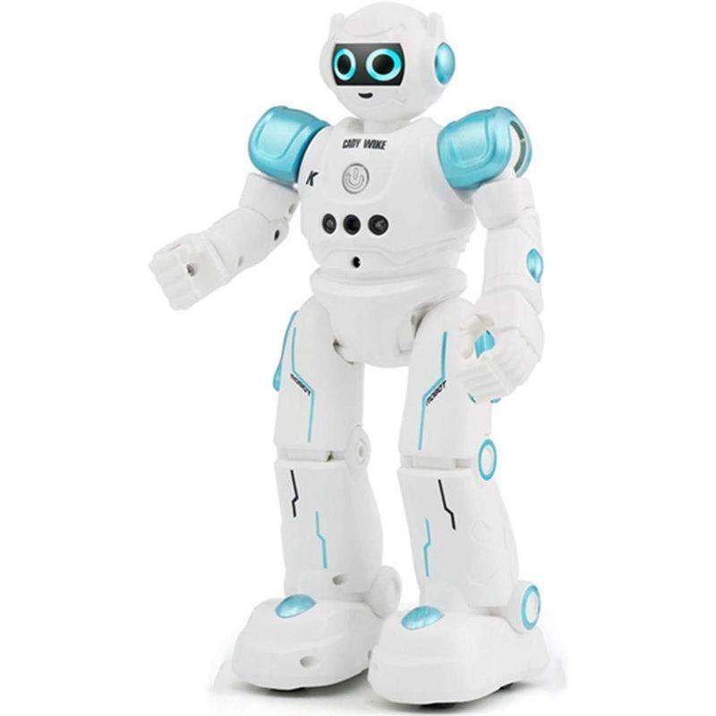 多機能ロボットおもちゃ ラジコンロボット 手振り制御 それは歌と踊りをする 子供のおもちゃ 青 その他人形 Www Mantraman Com Mx