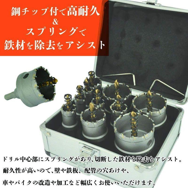 5%OFF】 life_mart ホルソー ホールソー 10本セット ステンレス用 超硬 セミロング ホールオープナー ホールカッター サークルソー スプリング付き www.tsujide.co.jp 5%OFF】 life_mart ホルソー ホールソー 10本セット ステンレス用 超硬 セミロング ホールオープナー ホールカッター サークルソー スプリング付き www.tsujide.co.jp