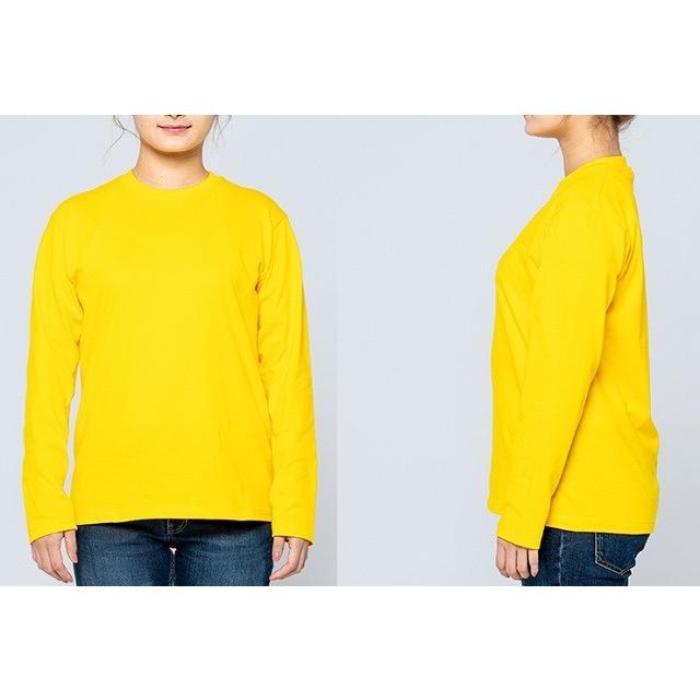 ベーシック ロングスリーブ 綿Tシャツ 無地 長袖 (toms) 00102 ベーシック ロングスリーブ 綿Tシャツ 無地 長袖 (toms) 00102
