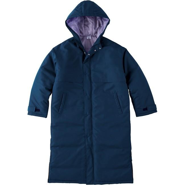 アクティブ中綿ベンチコート 無地 ジュニアサイズから大人サイズまで