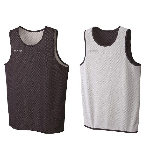 リバーシブルビブスシャツ メンズ 1枚生地もの 軽量 バスケットシャツ