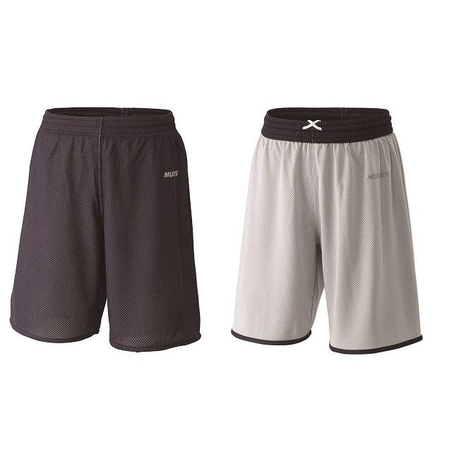 リバーシブルパンツ 男女兼用 1枚生地もの 軽量 バスケットパンツ