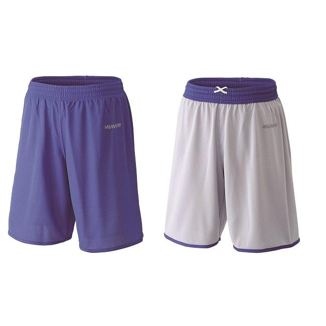 リバーシブルパンツ 男女兼用 1枚生地もの 軽量 バスケットパンツ