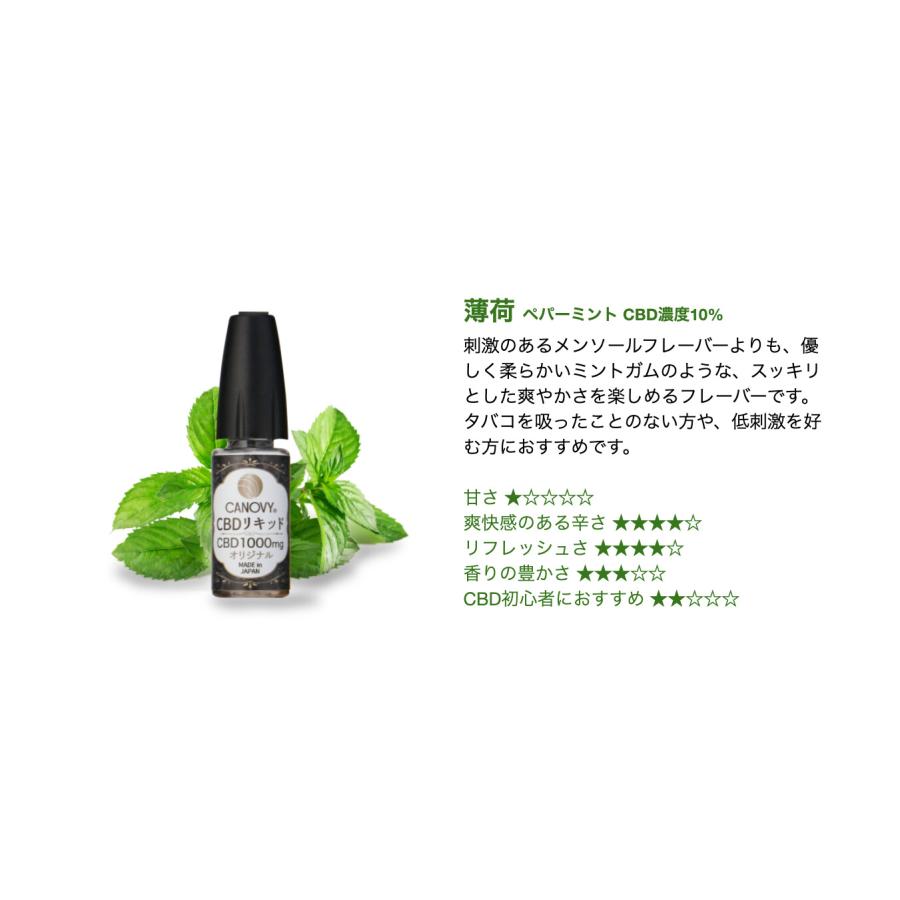 【定番】国産CBDリキッド (ペパーミント)｜CBD 【丸山修寛】 10%｜10ml「2022新作」