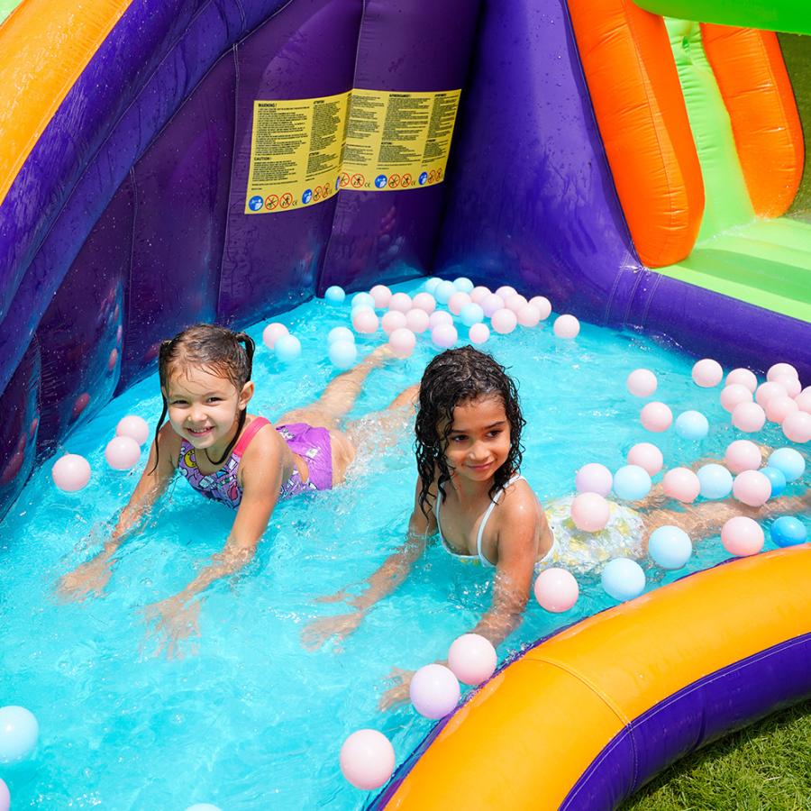 大型 プール エアー 遊具 滑り台 ビニールプール 大型プール トランポリン すべり台 大型遊具 キッズハウス プレイハウス 