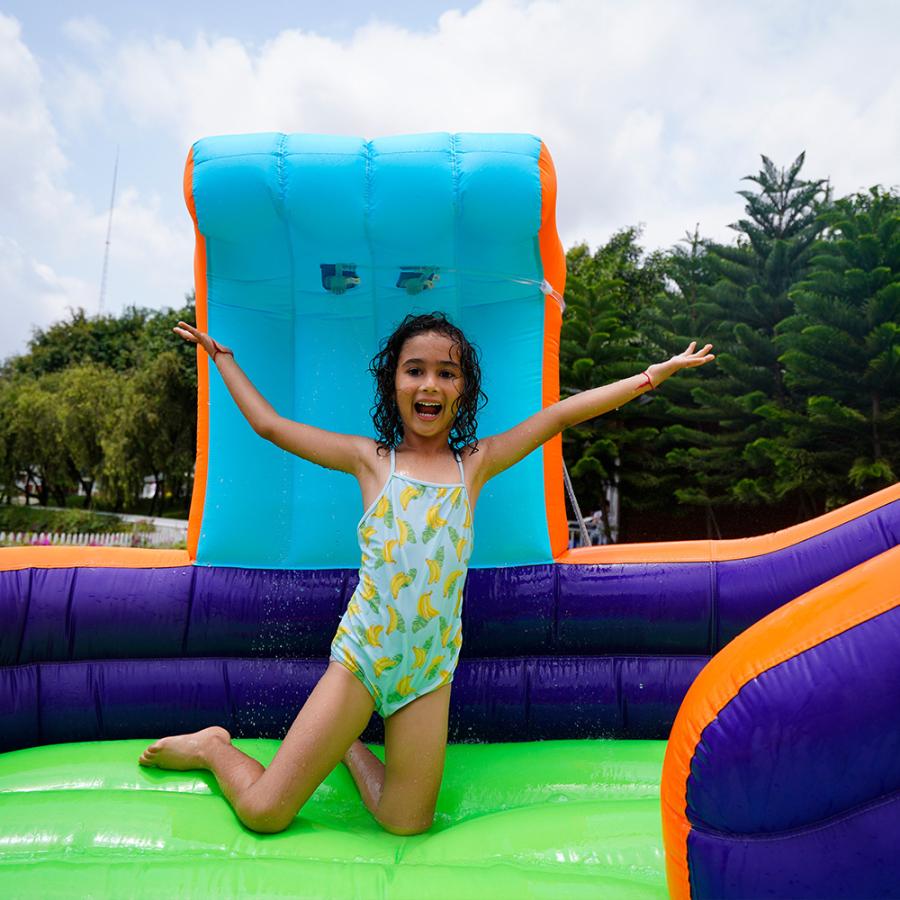 大型 プール エアー 遊具 滑り台 ビニールプール 大型プール トランポリン すべり台 大型遊具 キッズハウス プレイハウス 
