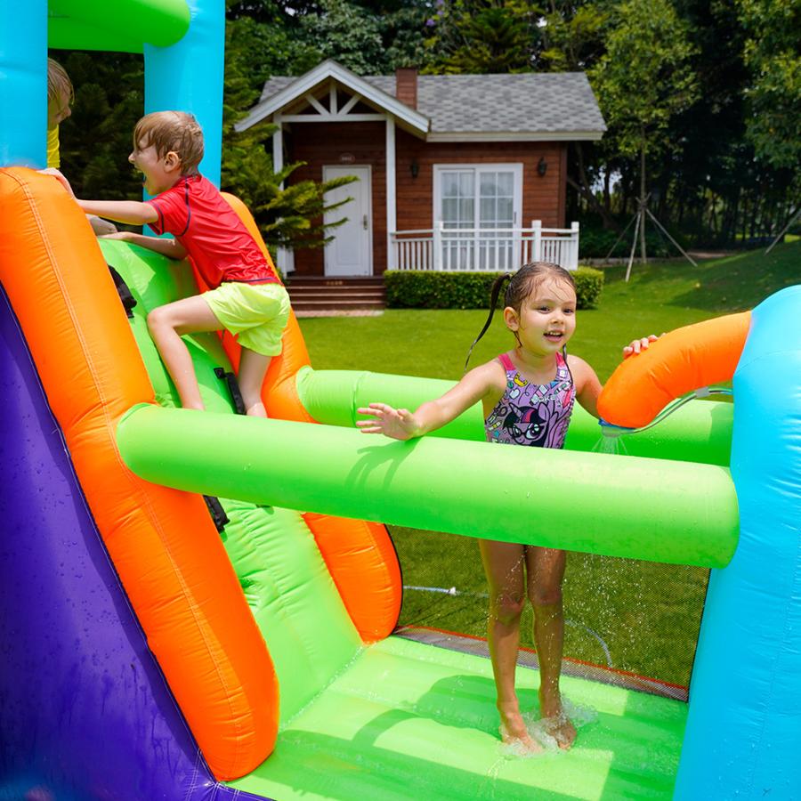 大型 プール エアー 遊具 滑り台 ビニールプール 大型プール トランポリン すべり台 大型遊具 キッズハウス プレイハウス 