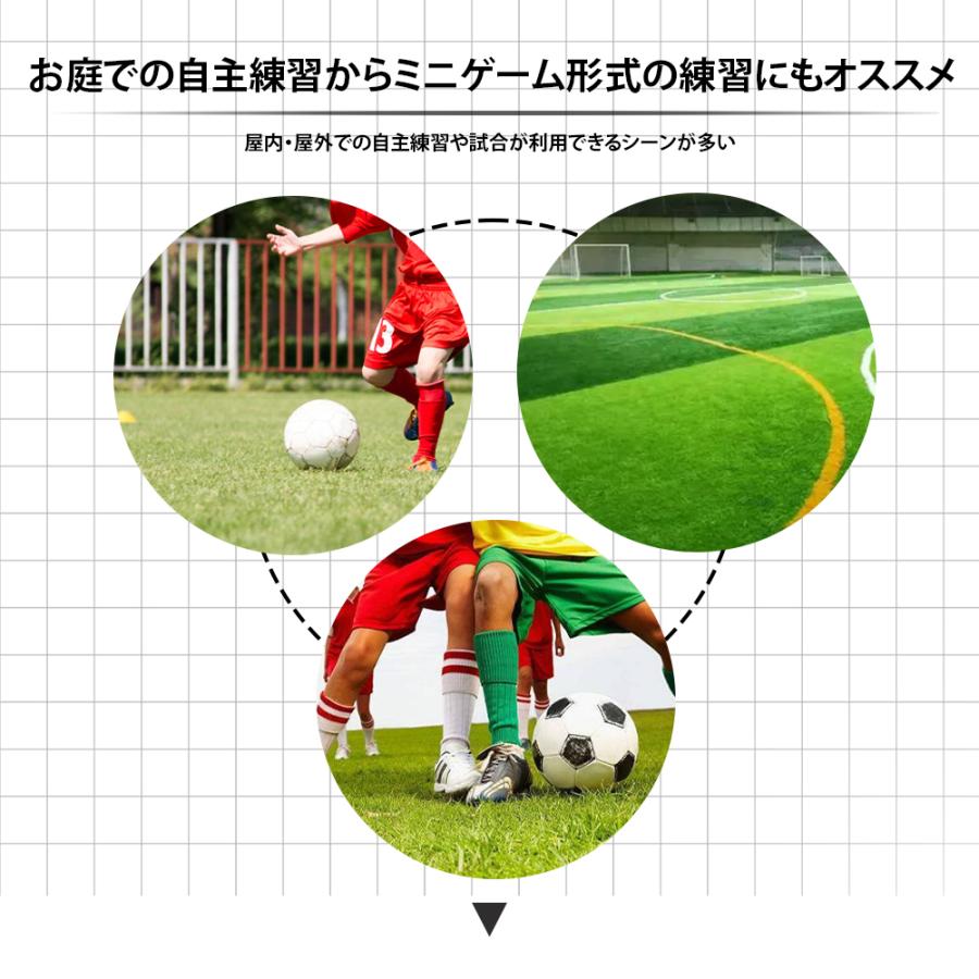 フットサルゴール 3m×2m 公式サイズ 組み立て式 キャリーバッグ