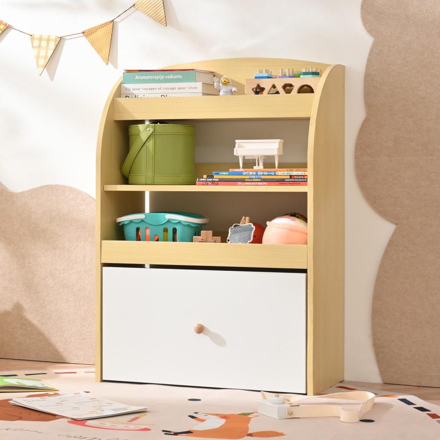 ぷー様絵本棚、おもちゃ棚セット60日発送