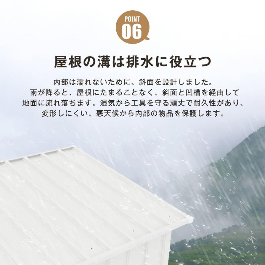 棚あり/なし】ホワイト 物置 屋外 大型 倉庫 大型物置 戸外収納 棚あり/なし】ホワイト 物置 屋外 大型 倉庫 大型物置 戸外収納