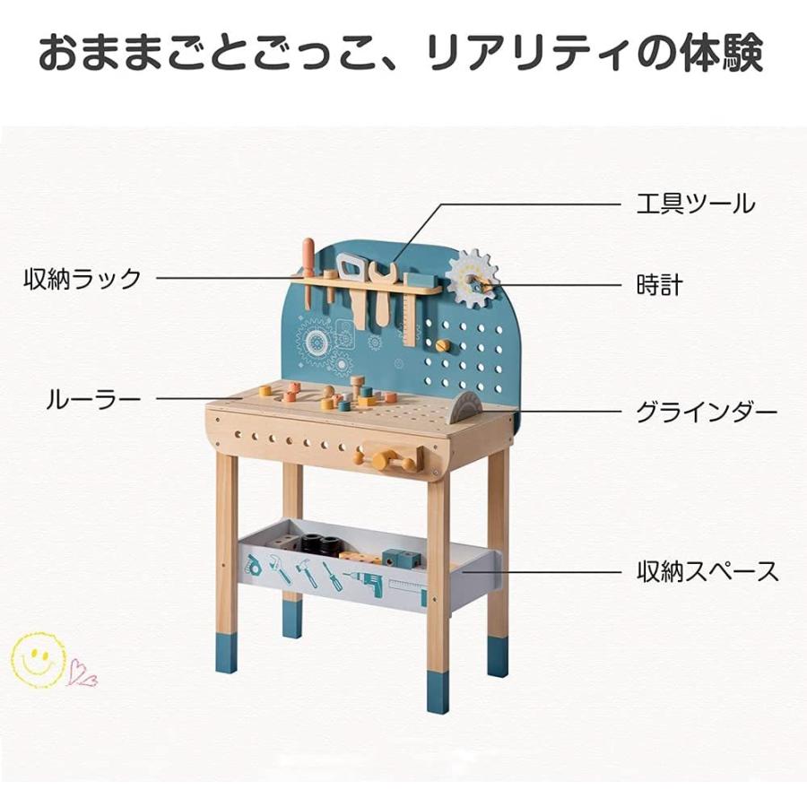 爆売り新作限定大工さん おままごと工具台セット 誕生日 遊び 室内 子供 おもちゃ ままごと KidKraft Charlotte クラシック木製ドールハウス EZ Kraft Assembly〓 14ピースアクセサリーセット 12インチ人形用 対象年齢3歳以上