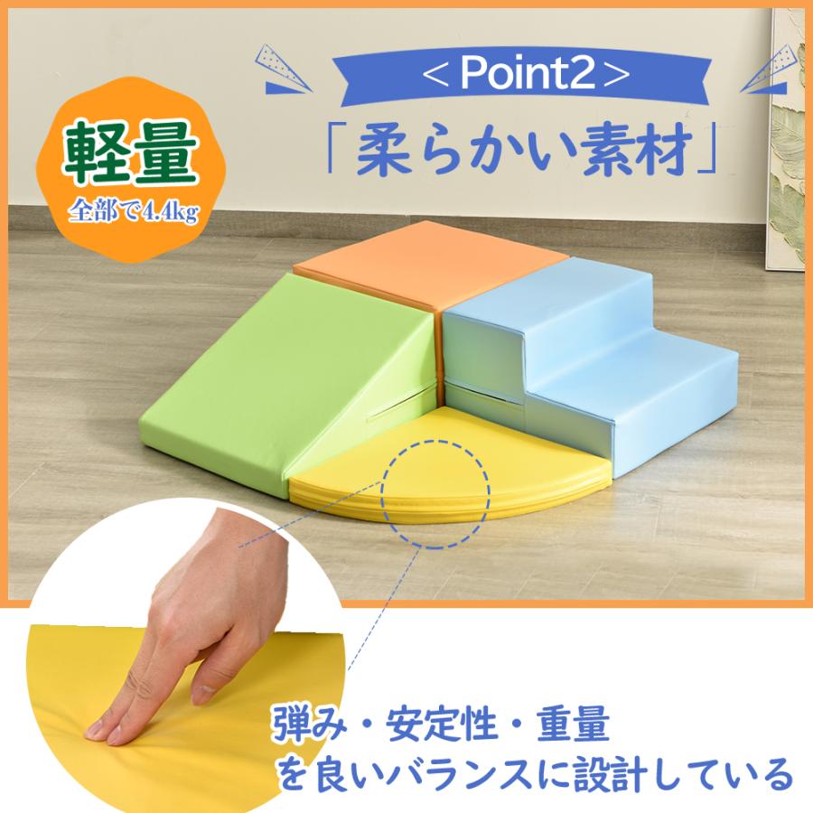 ソフトブロック アスレチック クッション 大型 室内 遊具 滑り台キッズスペース 512veaBE03L._AC_SY200_QL15_.jpg