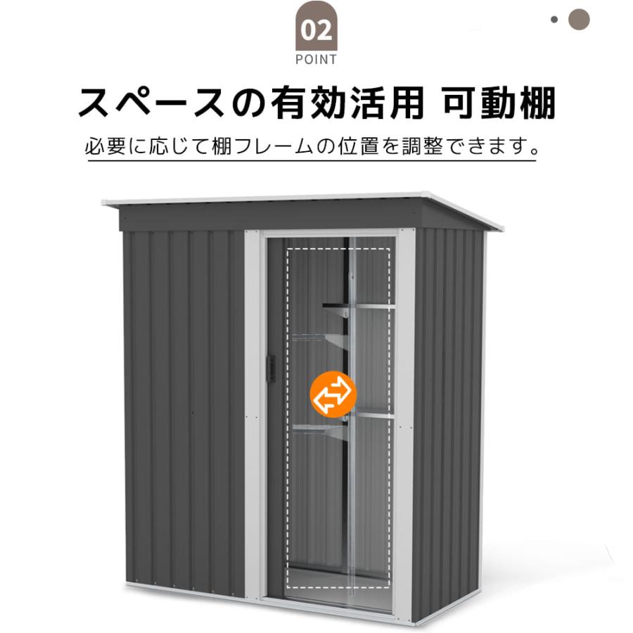 物置 屋外 大型 倉庫 大型物置 戸外収納庫 収納可能 ガーデン/庭