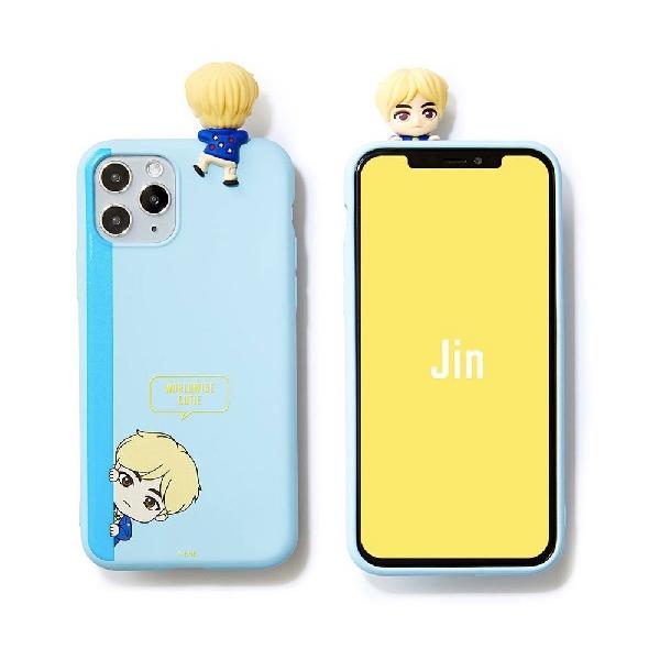 残り１点【BTS公式グッズ】TinyTAN フィギュアゼリーケース ぺこんとJin【BTS TinyTAN 防弾少年団 BTSグッズ スマホケース 韓流グッズ K-POP】 | 