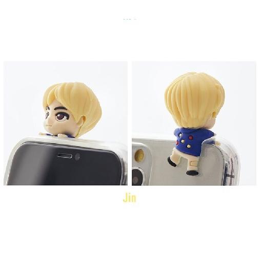 残り１点【BTS公式グッズ】TinyTAN フィギュアゼリーケース ぺこんとJin【BTS TinyTAN 防弾少年団 BTSグッズ スマホケース 韓流グッズ K-POP】 |  | 06
