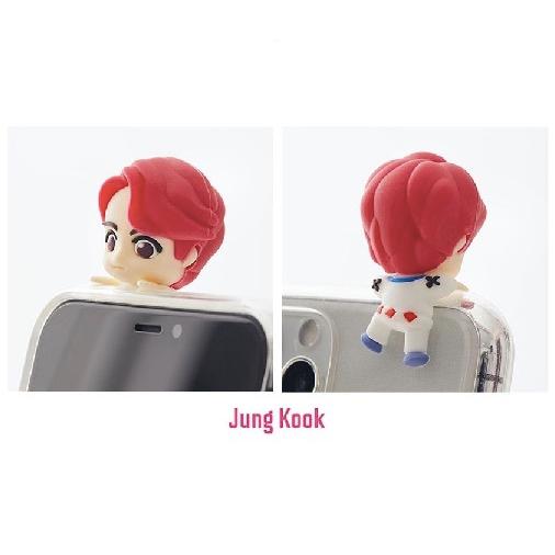 【BTS公式グッズ】【予約販売】TinyTAN フィギュアゼリーケース ぺこんと JungKook【BTS TinyTAN 防弾少年団 BTSグッズ スマホケース 韓流グッズ K-POP】 |  | 07