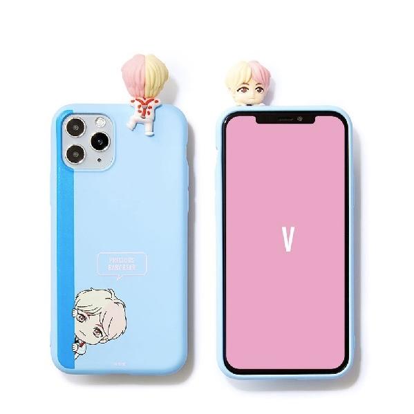 【BTS公式グッズ】【予約販売】TinyTAN フィギュアゼリーケース ぺこんと V【BTS TinyTAN 防弾少年団 BTSグッズ スマホケース 韓流グッズ K-POP】 | 
