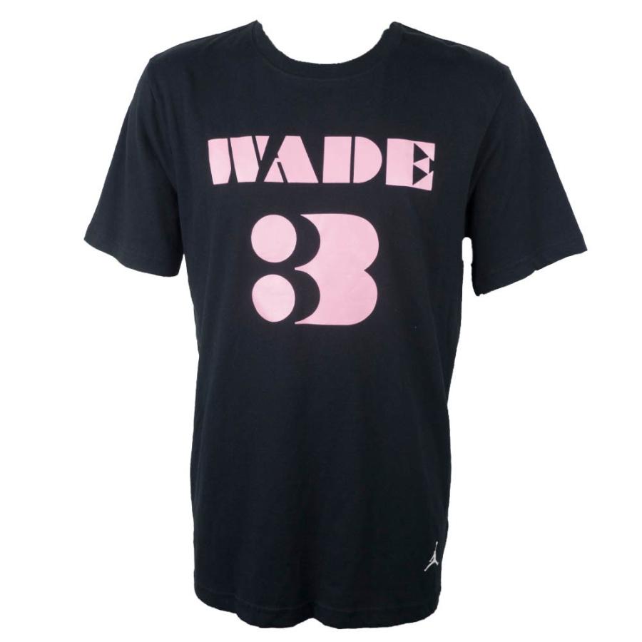 ジョーダン/JORDAN ドウェイン・ウェイド Tシャツ ドライフィット WADE 3 Black/Pink【OCSL】｜mlbshop