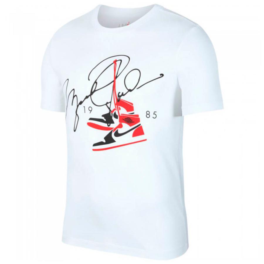 Jordan Tシャツ Jordan レトロ 1 Aj85 Signature T Shirt ナイキ Nike ホワイト Ocsl Jdn 0724gds05 プロ野球メジャーリーグショップ 通販 Yahoo ショッピング