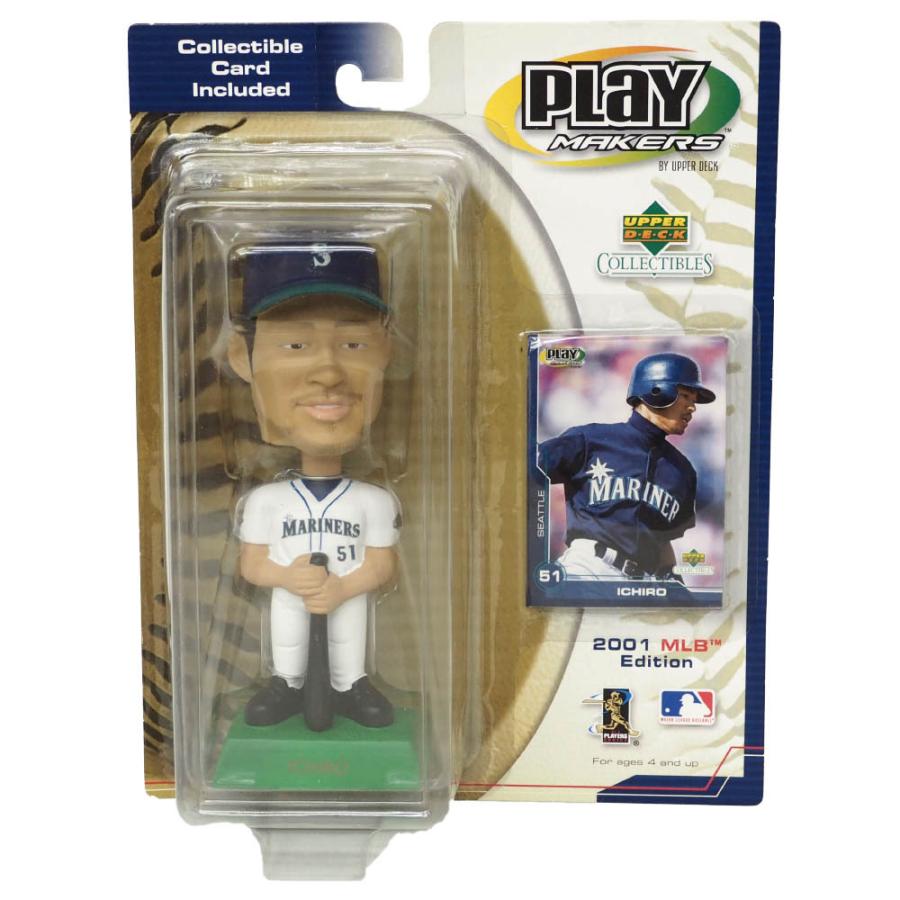 MLB マリナーズ イチロー 2001 プレーメイカーズ ボブルヘッド MLB マリナーズ イチロー 2001 プレーメイカーズ ボブルヘッド