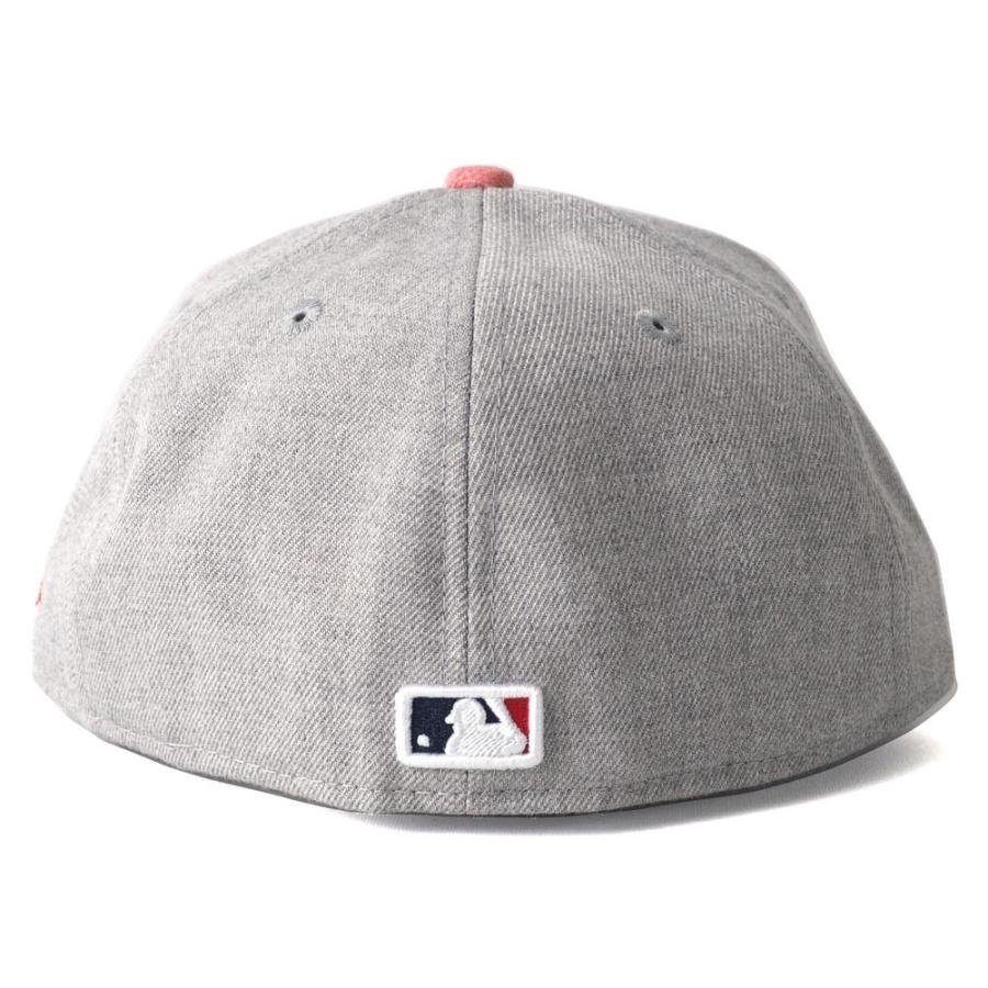 エンゼルス キャップ ニューエラ NEW ERA  MLB パーフェクト ピンク ヘザーグレー ピンク｜mlbshop｜02