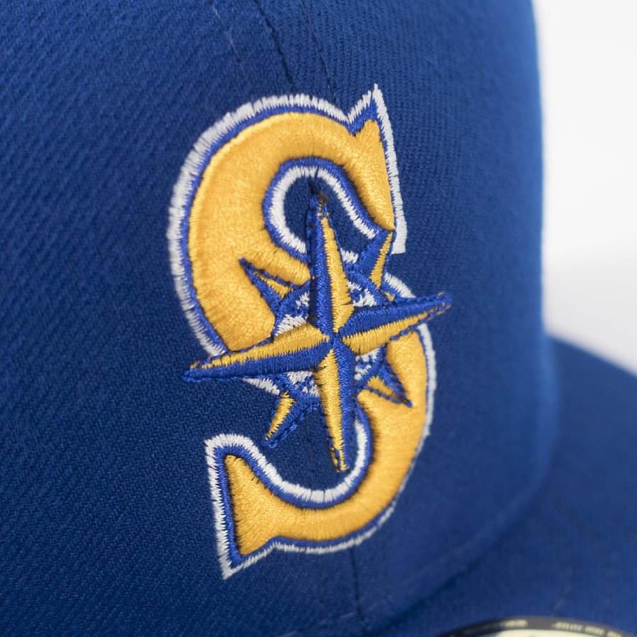 マリナーズ キャップ ニューエラ NEW ERA  MLB イチロー サイン刺繍入り 選手着用 カスタマイズ オルタネイト2｜mlbshop｜05