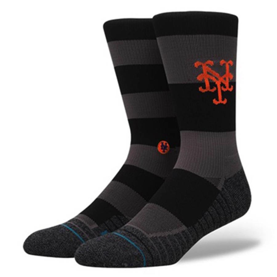 MLB メッツ スタンス METS NIGHTSHADE ソックス/靴下 STANCE ブラック｜mlbshop