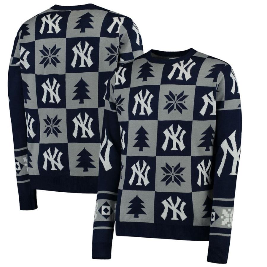 MLB ニューヨーク・ヤンキース ニットセーター Patches Ugly Sweater 