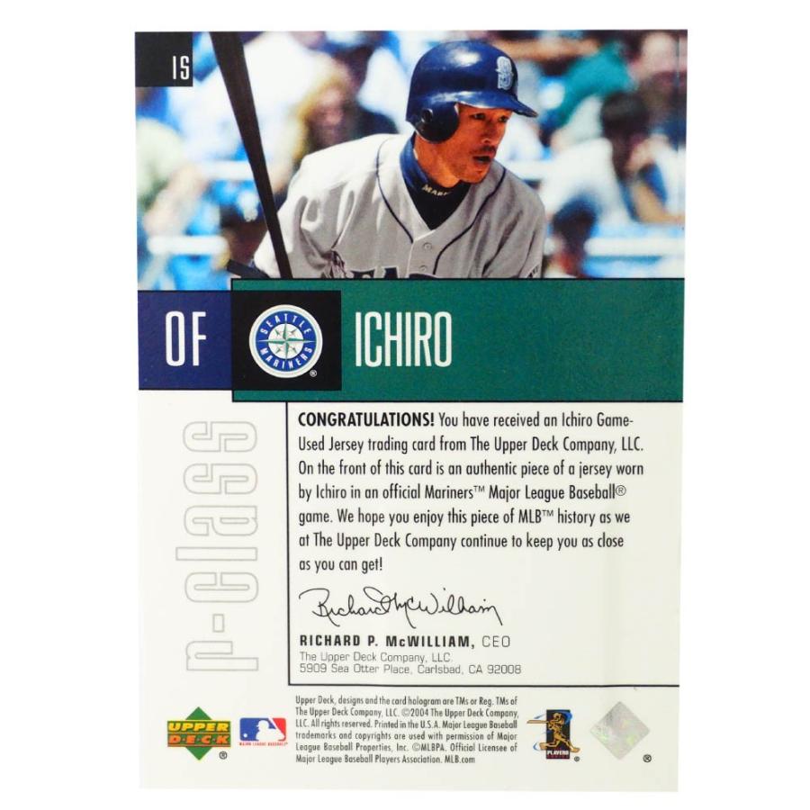 2004 UPPER DECK シアトル・マリナーズ イチロー 直筆サインカード
