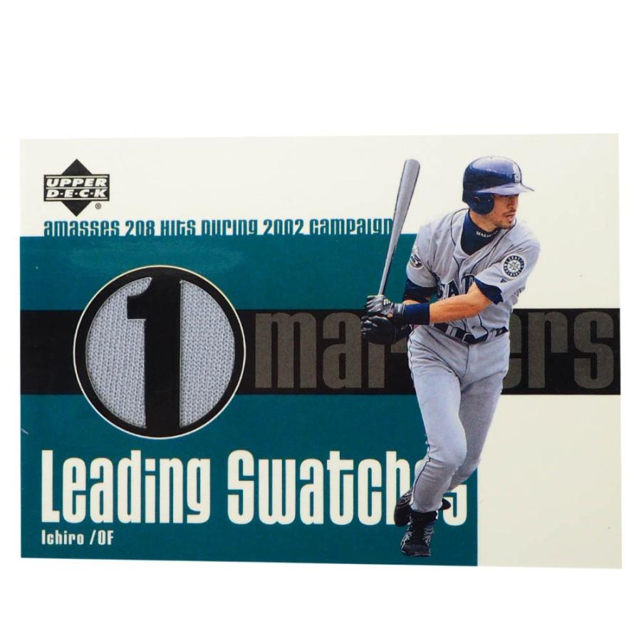 MLB イチロー シアトル・マリナーズ トレーディングカード/スポーツカード 2003 Ichiro #LS-IS Jersey Grey Upper Deck｜mlbshop