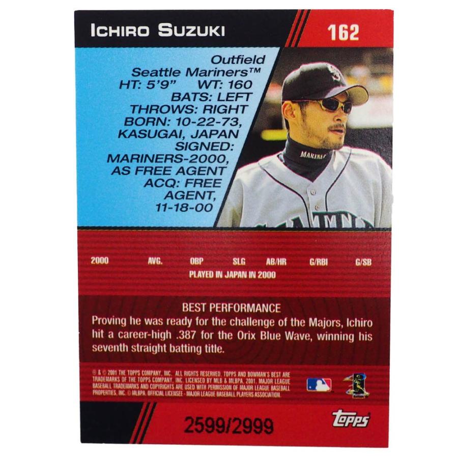 MLB公認 シアトル・マリナーズ  イチロー選手 カード 2001年 カード MLB イチロー シアトル・マリナーズ トレーディングカード/スポーツ