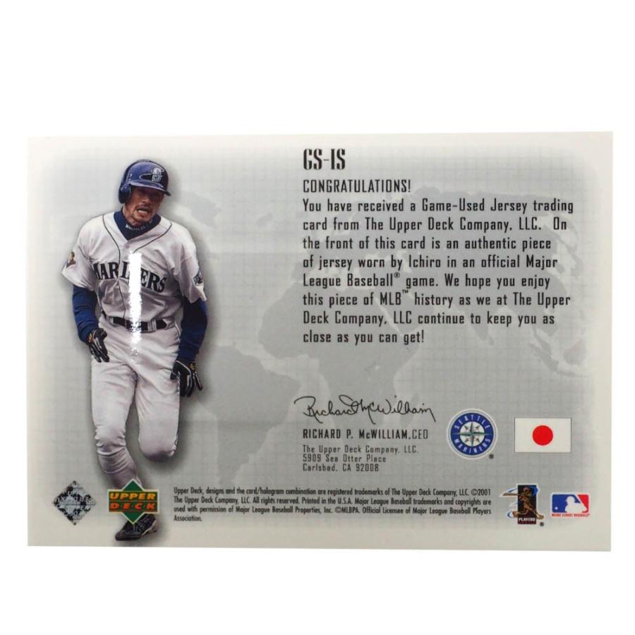 MLB イチロー シアトル・マリナーズ トレーディングカード/スポーツカード 2001 Rookie Ichiro #GS-IS Jersey Upper Deck｜mlbshop｜02