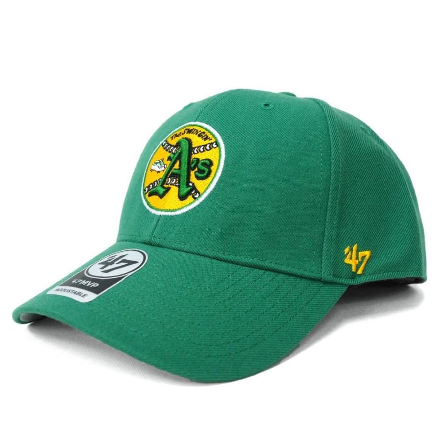 Mlb オークランド アスレチックス キャップ 帽子 Cooperstown Mvp Cap 47 Brand Kelly Mlb 02cap21 プロ野球メジャーリーグショップ 通販 Yahoo ショッピング