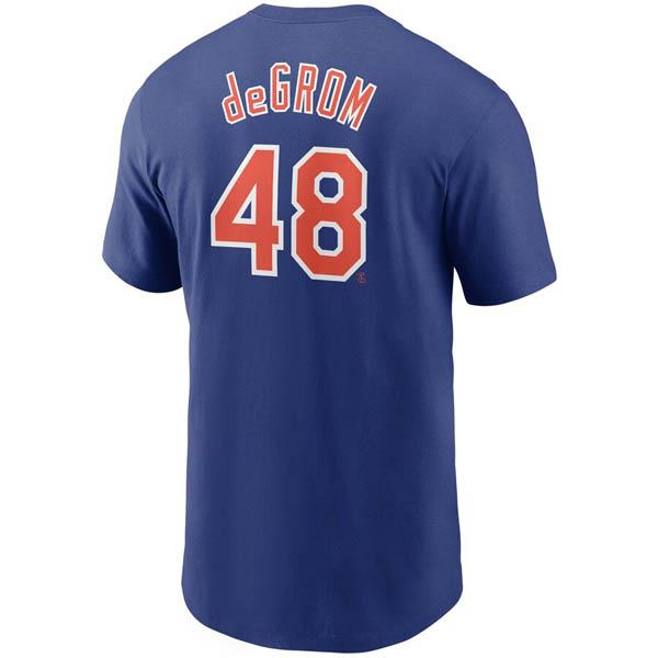 NIKE MLB ジェイコブ・デグロム ニューヨーク・メッツ Tシャツ NIKE MLB ジェイコブ・デグロム ニューヨーク・メッツ Tシャツ