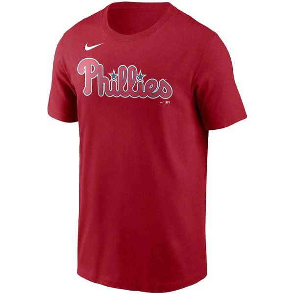 MLB リース・ホスキンス フィラデルフィア・フィリーズ Tシャツ ネーム＆ナンバー ナイキ/Nike レッド【OCSL】｜mlbshop｜02