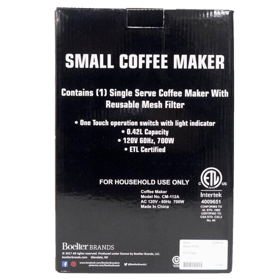 MLB ニューヨーク・ヤンキース Small Coffee Maker コーヒーメーカー Boelter Brands mlb
