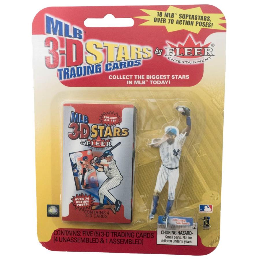 MLB アルフォンソ・ソリアーノ ニューヨーク・ヤンキース トレーディングカード/スポーツカード 3-D Stars 2003 Fleer｜mlbshop