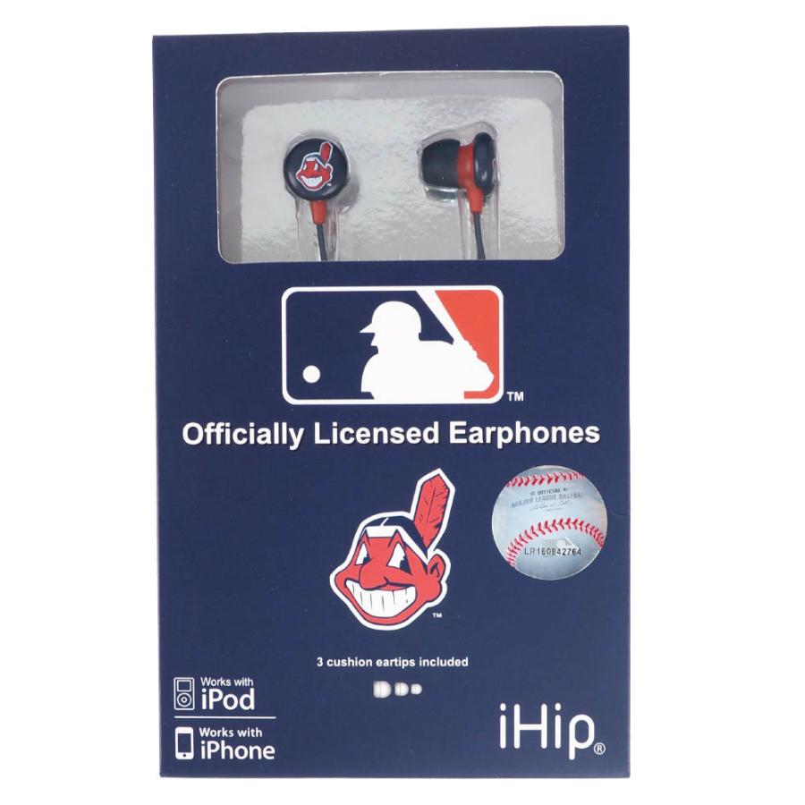 MLB クリーブランド・インディアンス イヤホン iHip｜mlbshop