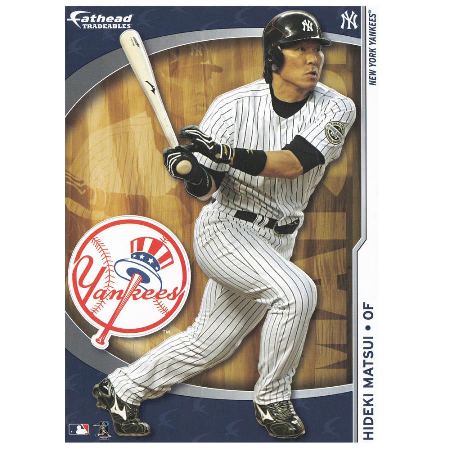 Mlb 松井 秀喜 ニューヨーク ヤンキース ステッカー Fathead 09 Home Mlb 0728sti05 プロ野球メジャーリーグショップ 通販 Yahoo ショッピング