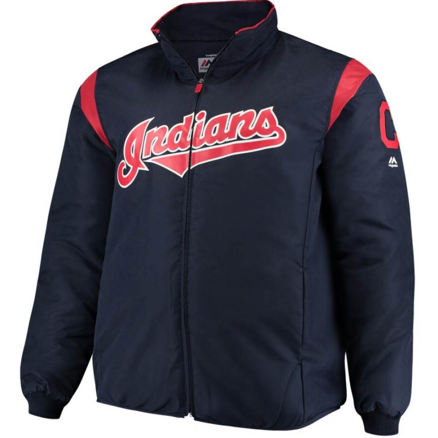 マジェスティックMLB インディアンズコーチジャケット