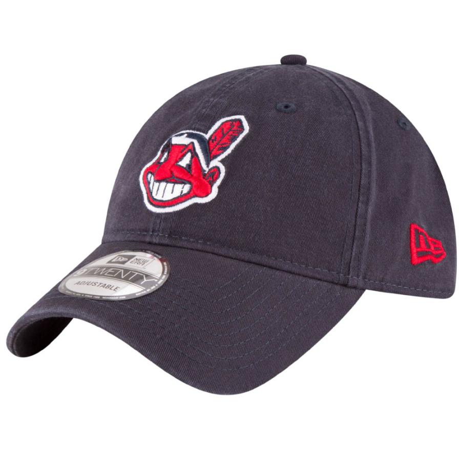 ワフー酋長MLB インディアンス ベースボールキャップ フリーサイズ ニューエラ NEW ERA（ニューエラ） インディアンス キャップ/帽子 MLB ワフー酋長