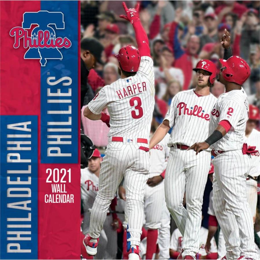 フィリーズ カレンダー メジャーリーグ MLB 2021年版 チーム 壁掛け ポスター インテリア Turner｜mlbshop