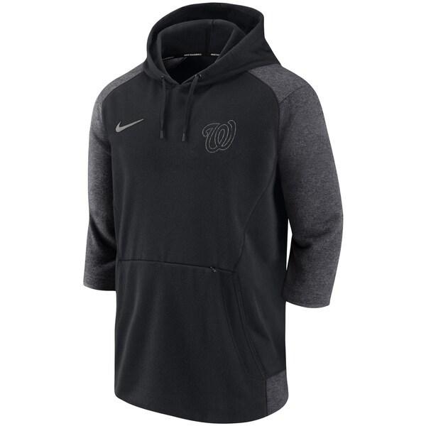 NIKE（ナイキ） ナショナルズ パーカー Nike MLB ブラック グレー